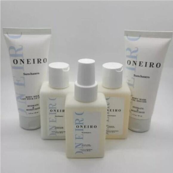 Oneiro Beauty Womens Hydrate & Moisturize Body Hair Personal Go Set‎ TSA NEW - Picture 3 of 7